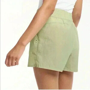 Women's FLX Buckle-Front Twill Woven Shorts size Large